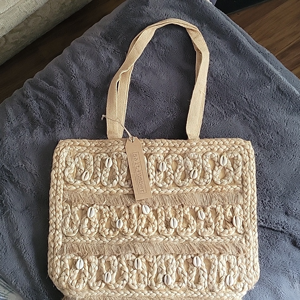 Seashell detailed tote